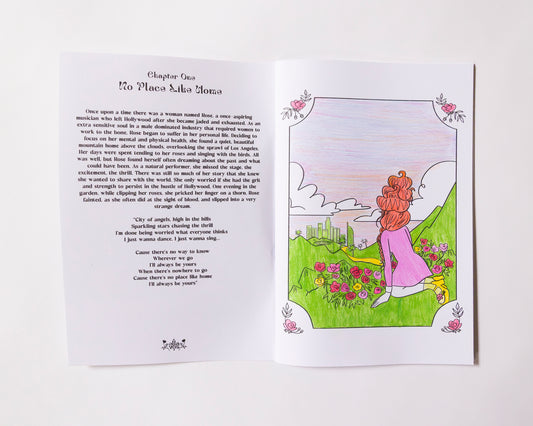 ROSEBUDS Fairytale Coloring Book